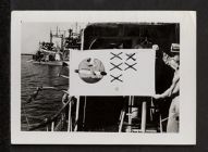 USS Raton war flag